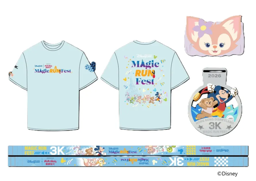 ダッフィー&フレンズ3Kのイベントグッズデザイン