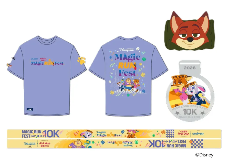 ズートピア10Kのイベントグッズデザイン
