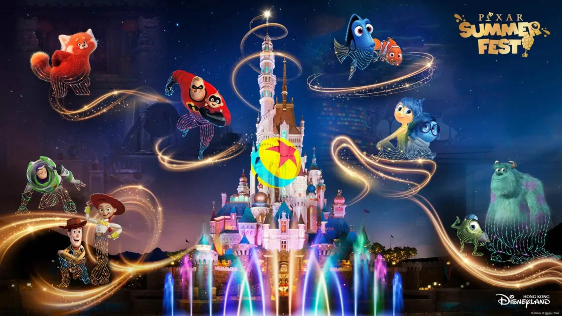 Pixar Characters Night