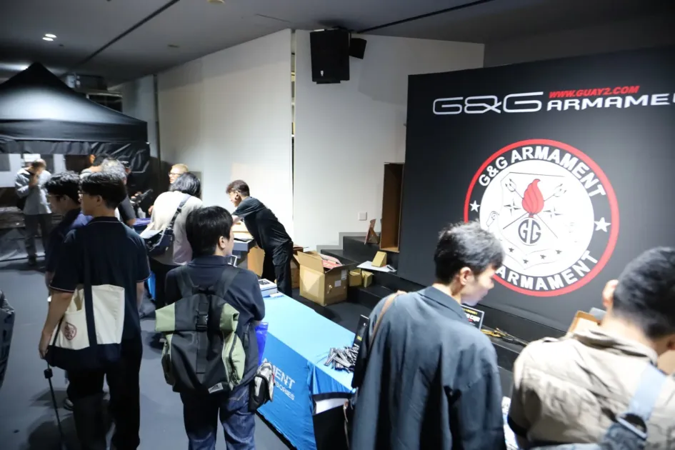 G&G Armamentブースの様子