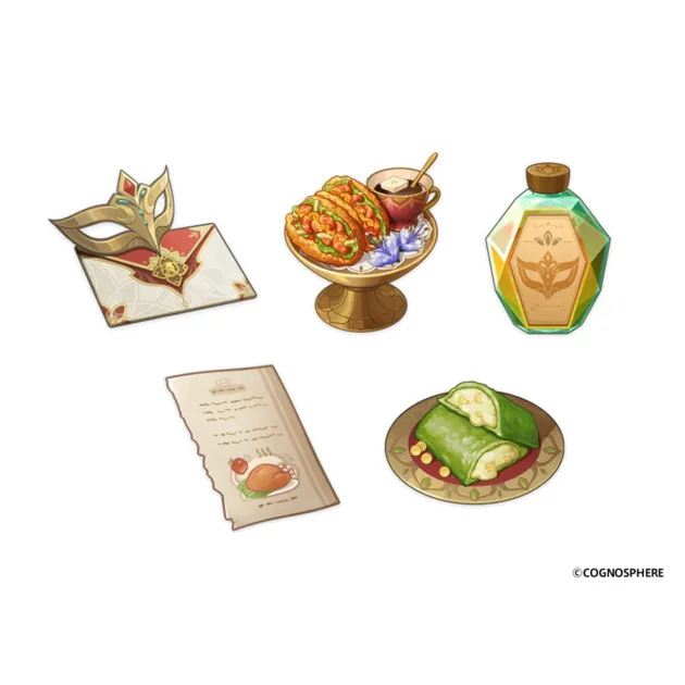 KFCアプリで配布されるゲームアイテムのイメージ