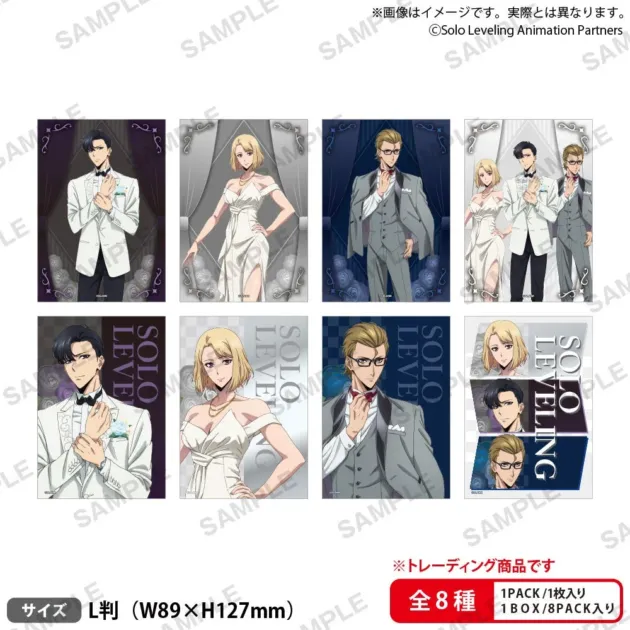 TVアニメ『俺だけレベルアップな件』 トレーディングブロマイド dress ver.