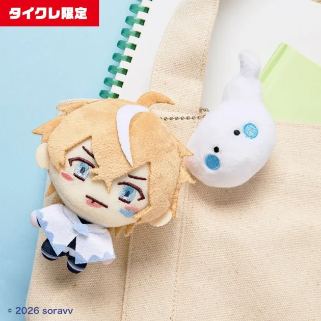 そらびびペアぬいぐるみマスコット使用例