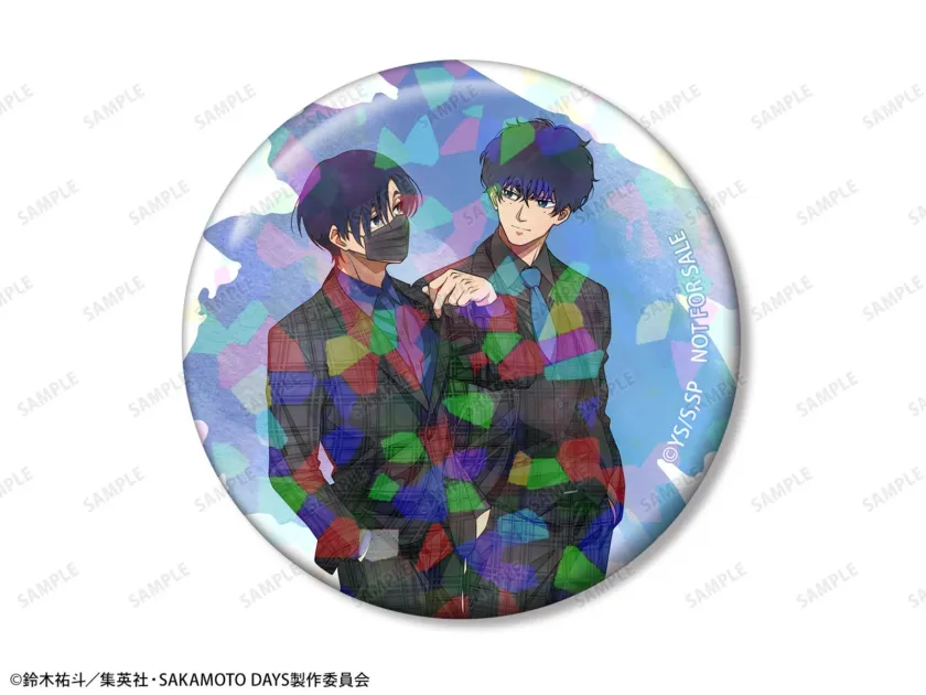 勢羽 夏生＆勢羽 真冬 スーツの歩みver. ホログラム缶バッジ イベント限定特典