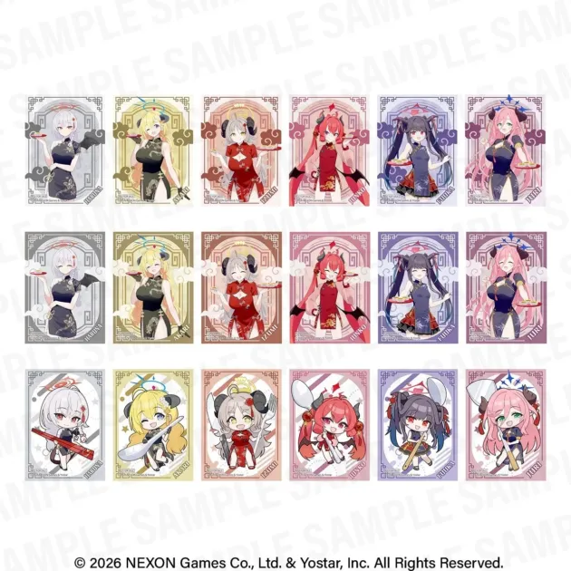 グッズ購入特典イラストカード