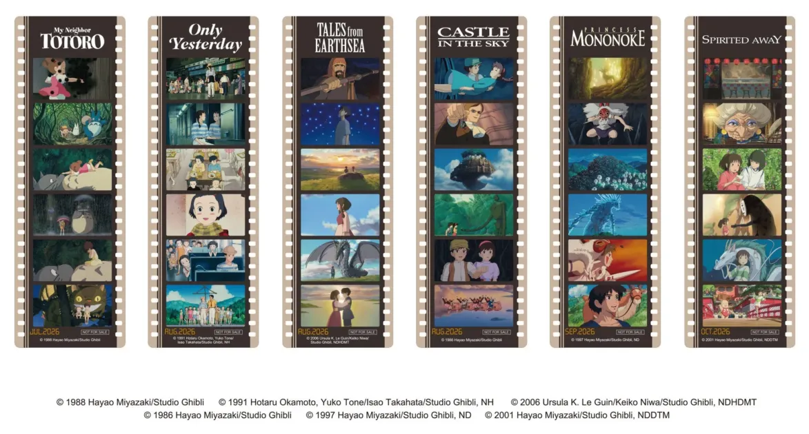映画フィルム風しおり