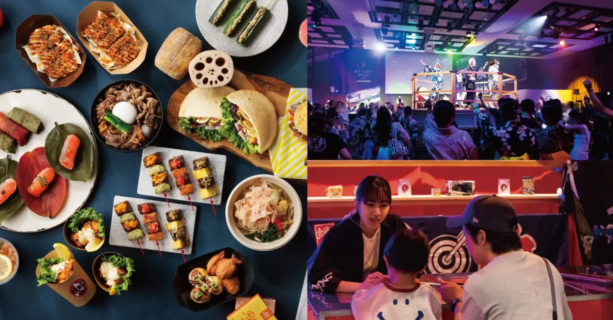 MATSURI JAPANの賑やかな会場の様子