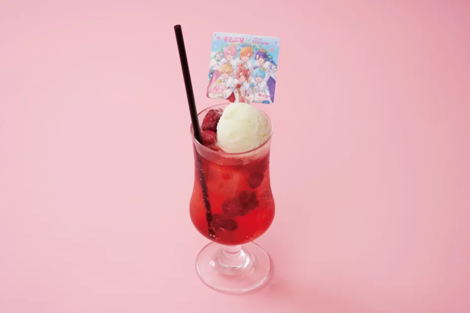 渋谷ヒカリエコラボメニュー例（フロート）