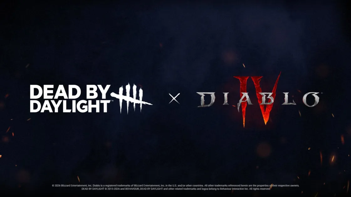 Dead By Daylight x Diablo IV ロゴ