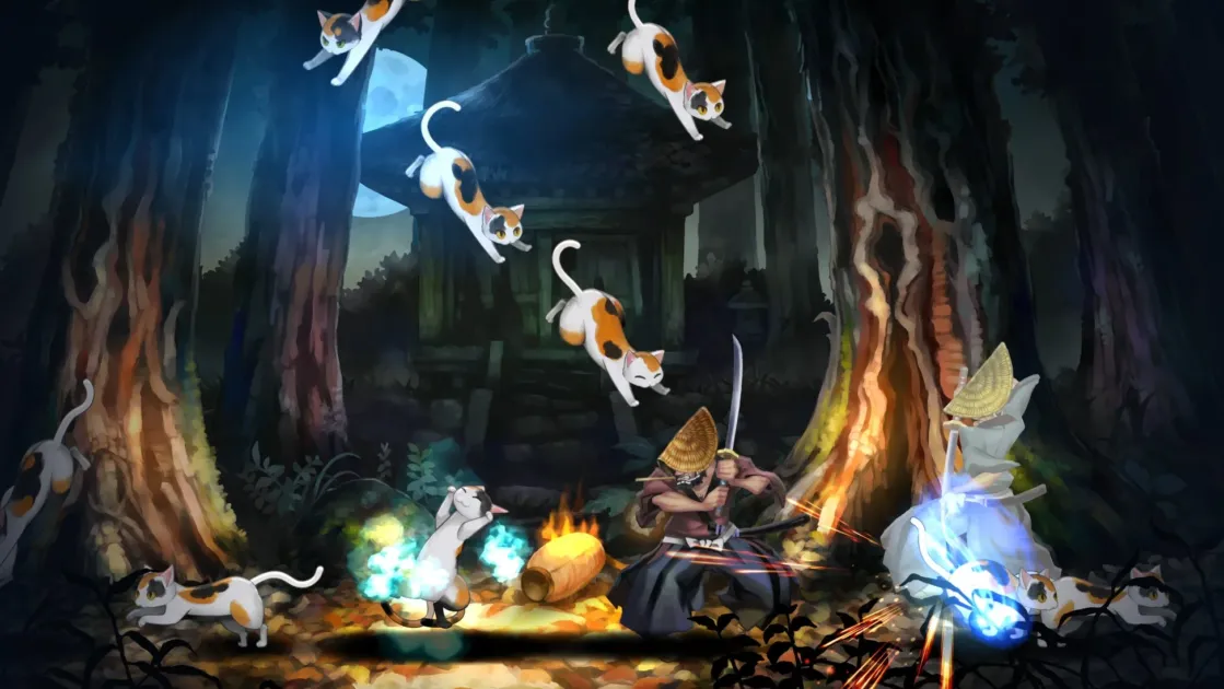 三毛猫と侍
