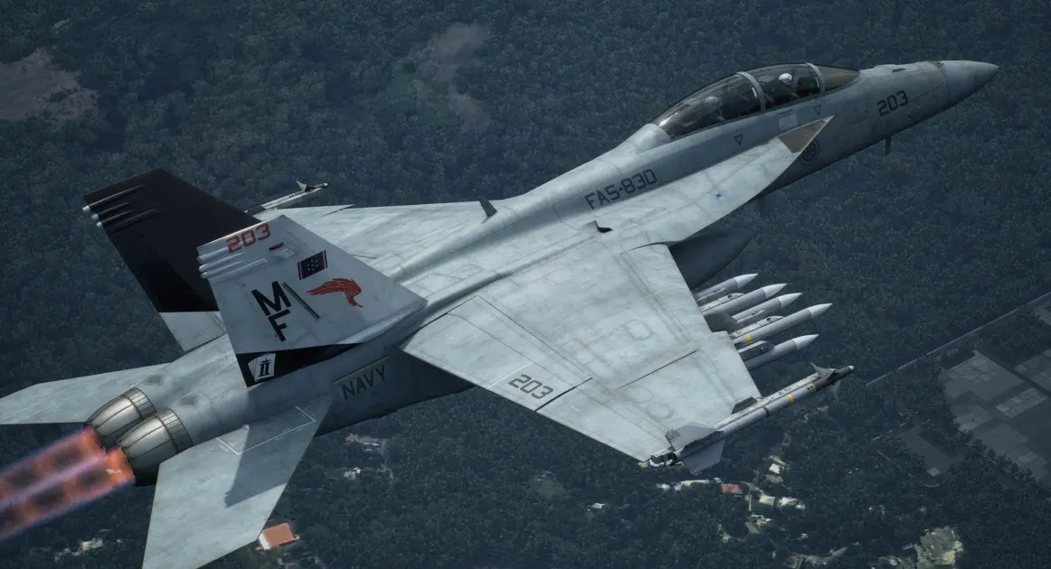 F/A-18スーパーホーネット戦闘機