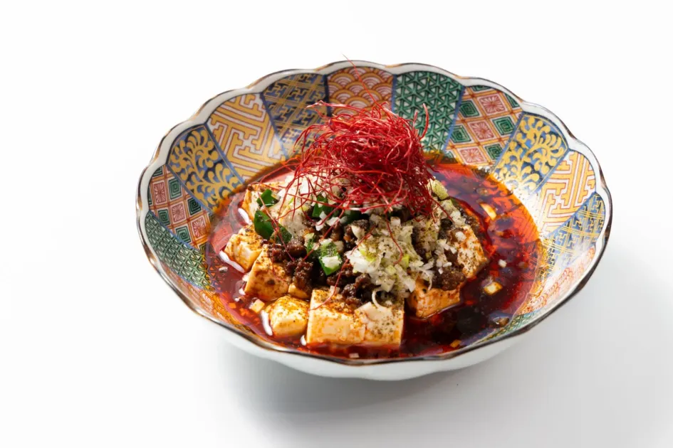 冷やし麻辣麻婆豆腐