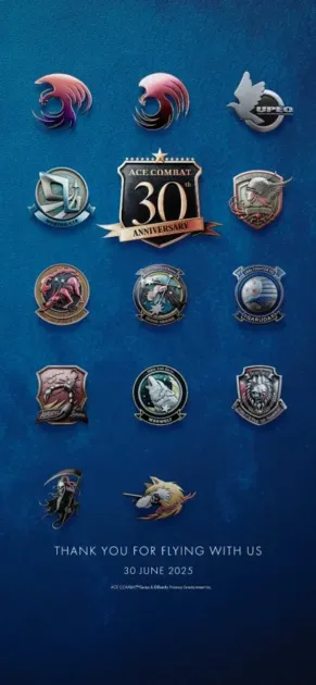 エースコンバット30周年記念画像