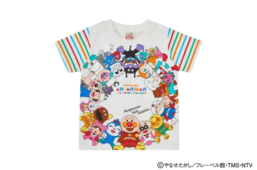 横浜アンパンマンこどもミュージアム限定 キービジュアルTシャツ