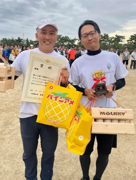 第1回優勝チーム(サニー川西)