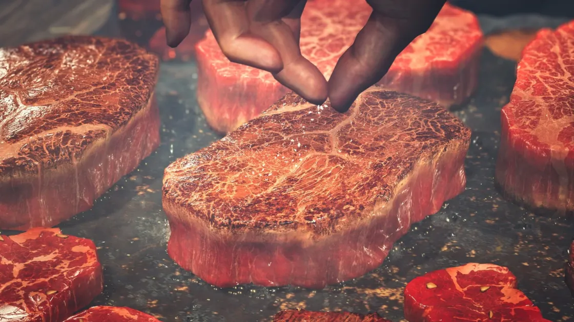 大集会所の特別な食事