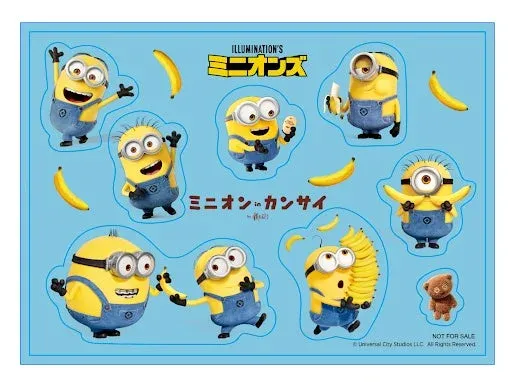 ミニオンたちのオリジナルステッカー