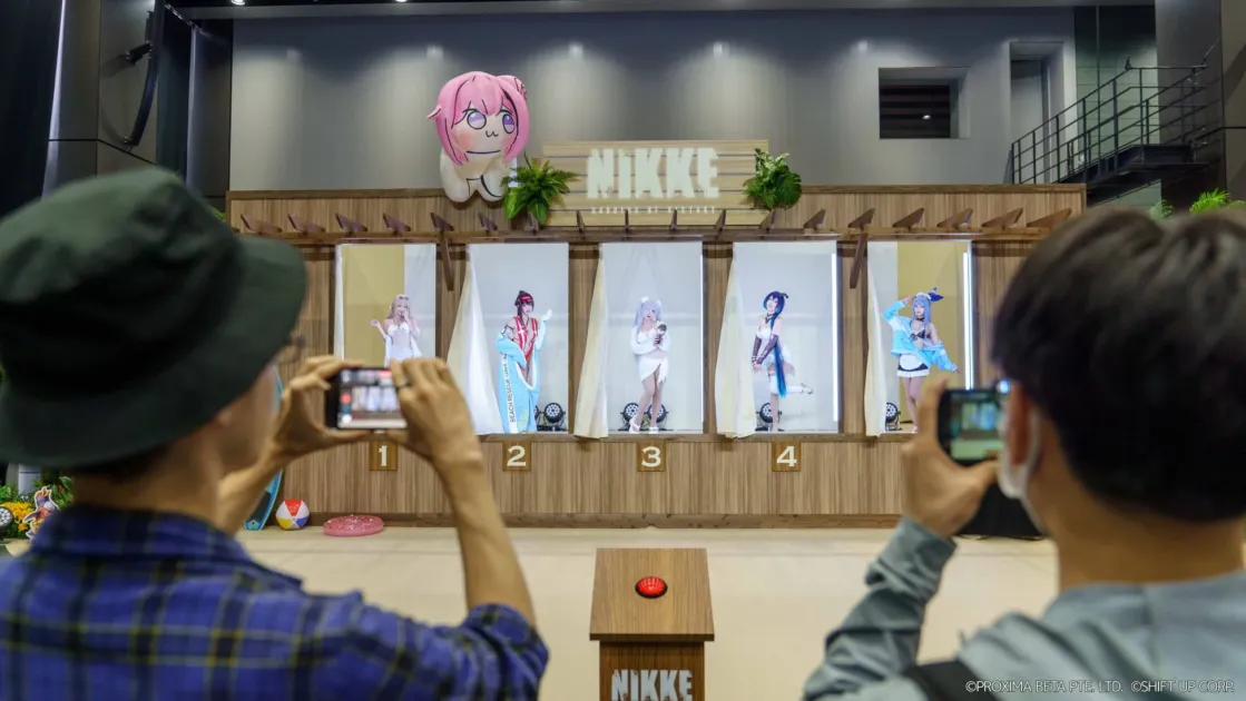 イベントに登場したコスプレイヤー