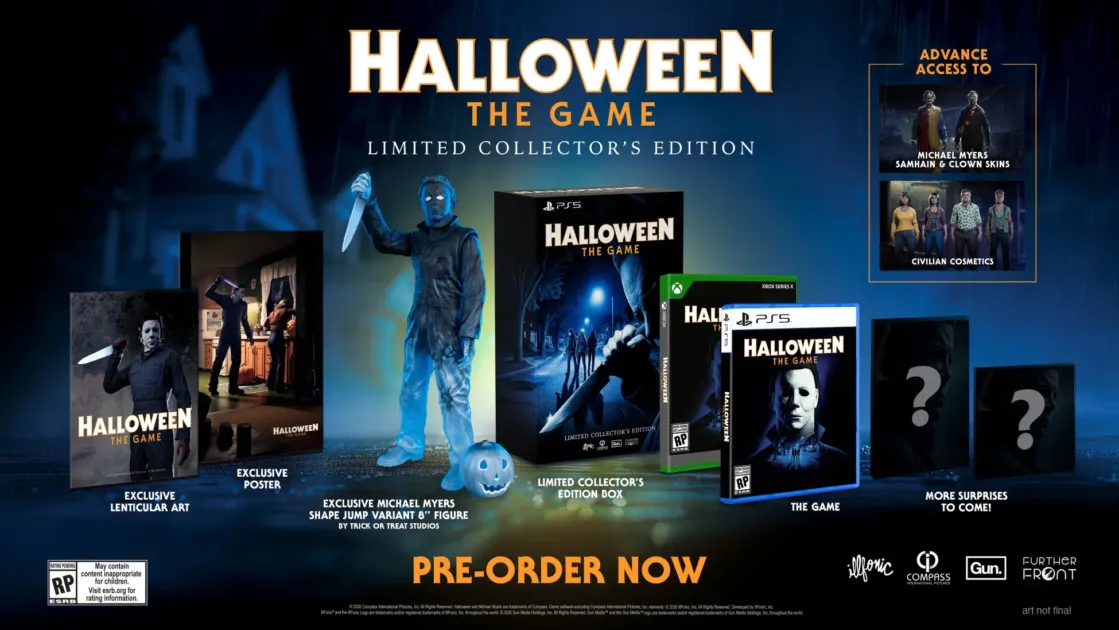 ホラーゲーム「HALLOWEEN THE GAME」のリミテッドコレクターズエディションの予約販売を告知