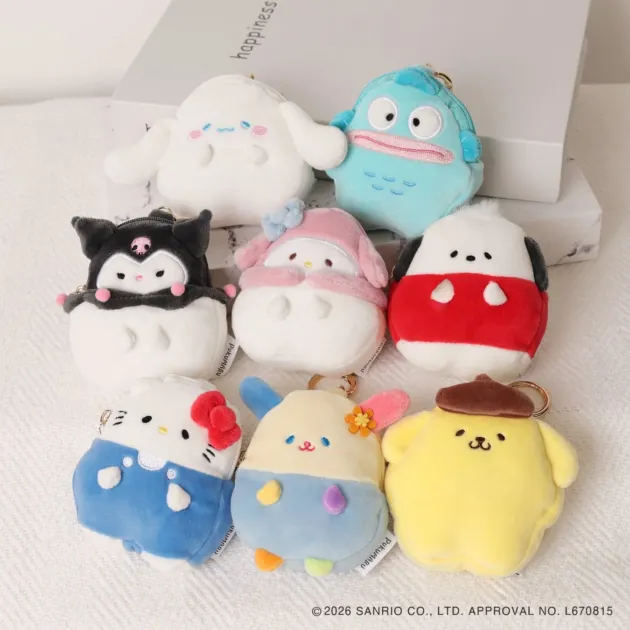 サンリオキャラクターズ PUKUMARU ミニポーチ集合