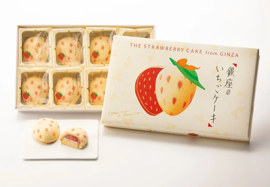 銀座のいちごケーキ