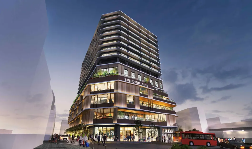 JIYUGAOKA MUSE SQUAREの完成予想図