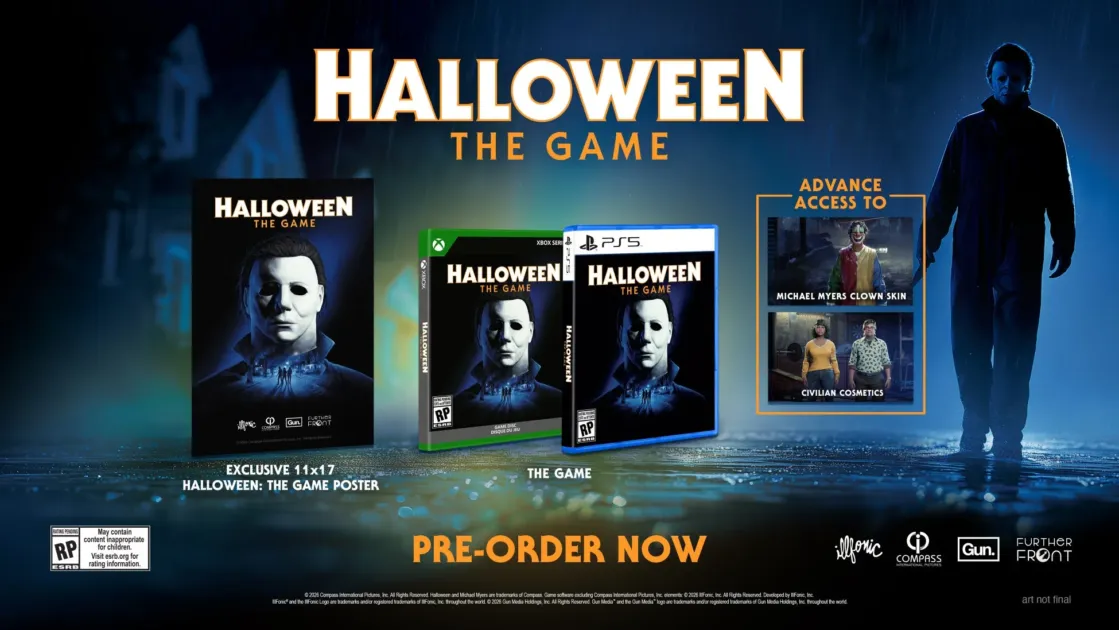 ホラーゲーム「HALLOWEEN THE GAME」の予約告知画像
