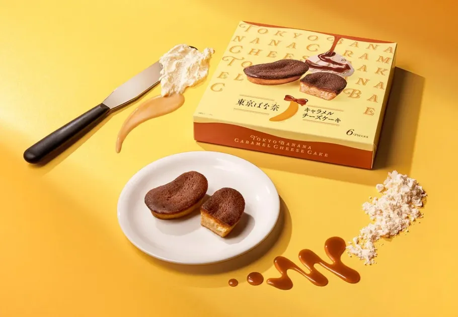 東京ばな奈キャラメルチーズケーキ