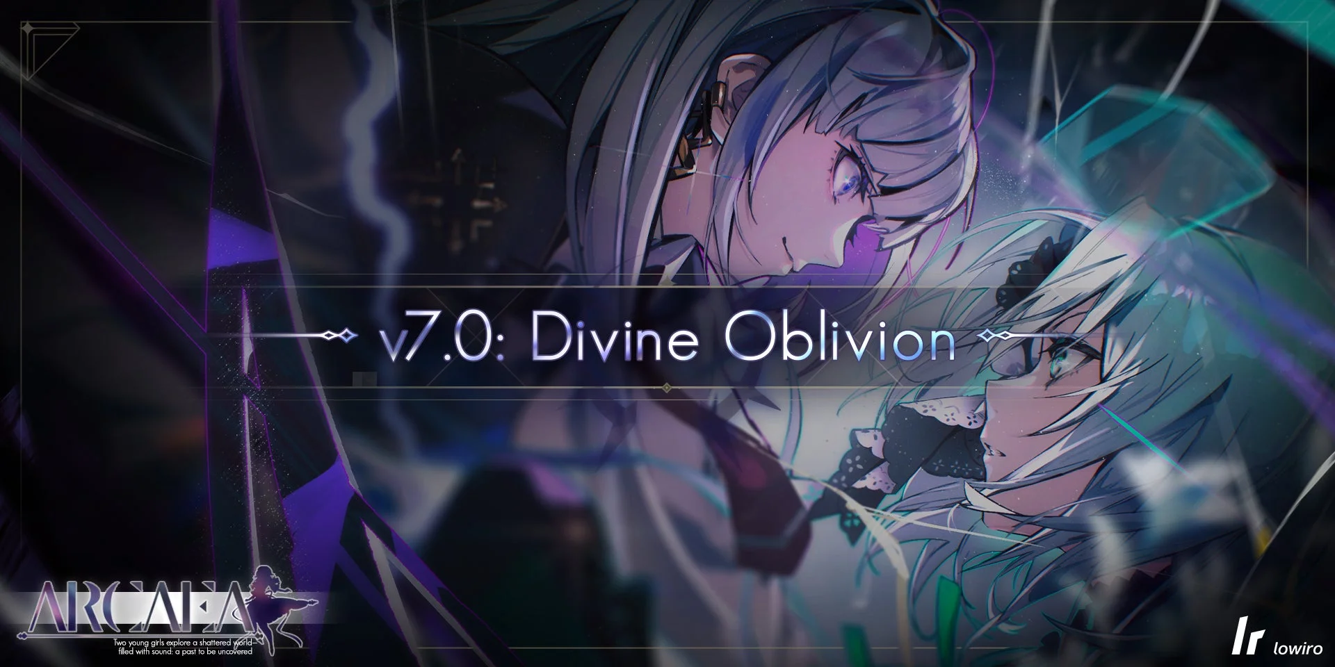 ARCAEA v7.0 Divine Oblivionのキービジュアル