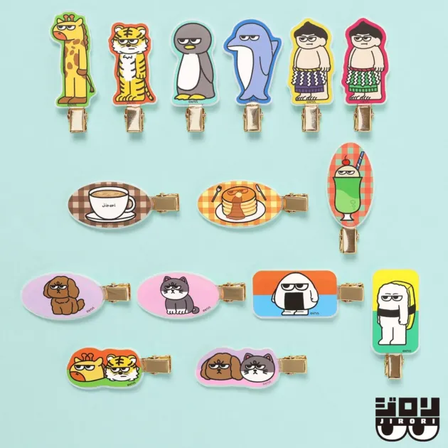 ジロリ オリジナルキャラクタークリップ