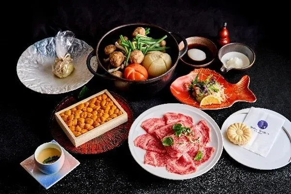 豪華な和食