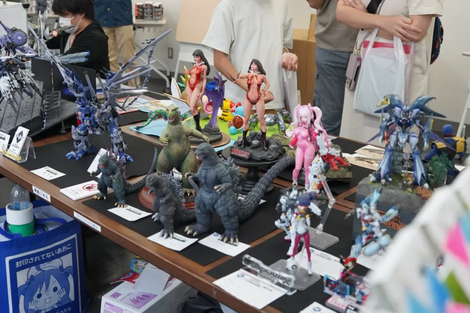 モデラーによる作品展示