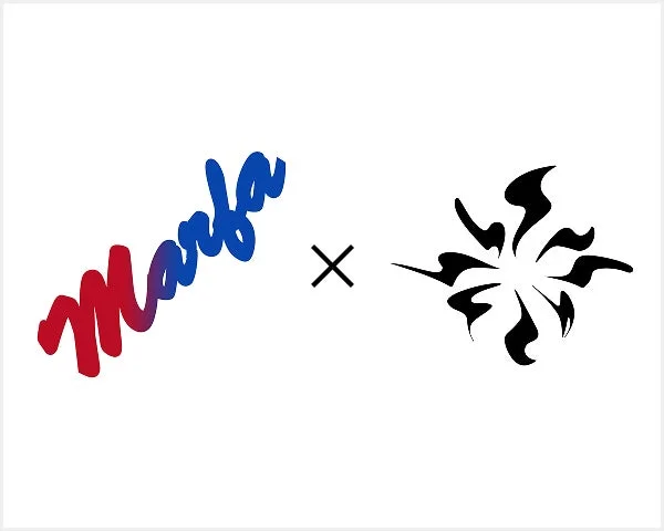 Marfa x のロゴ