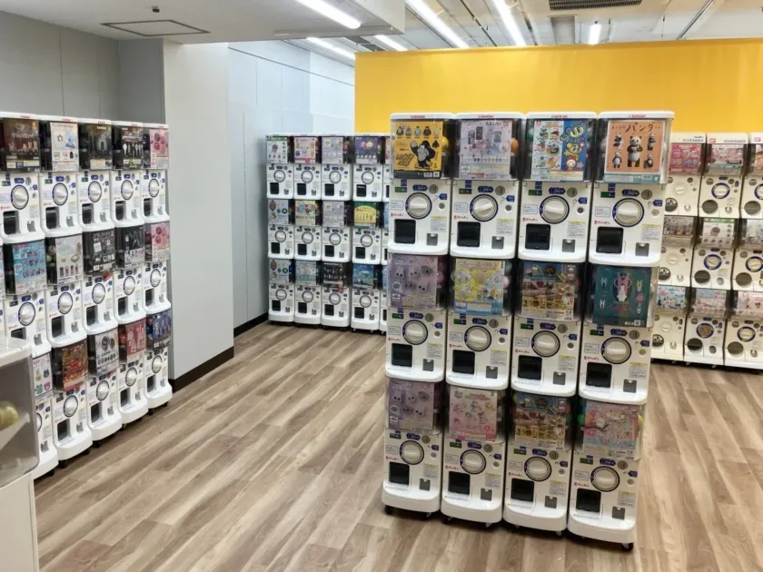 多種多様なカプセルトイ