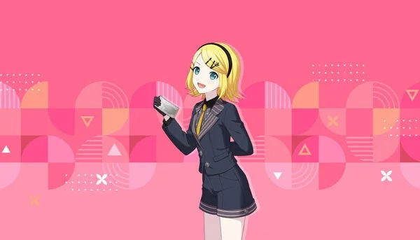 [風船で飾り付け♪] 鏡音リン