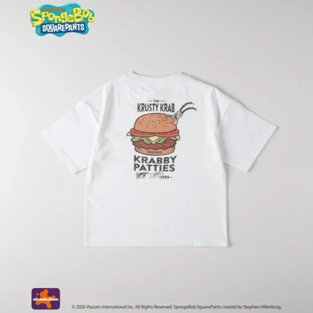 スポンジ・ボブ プリントTシャツ(KIDS)