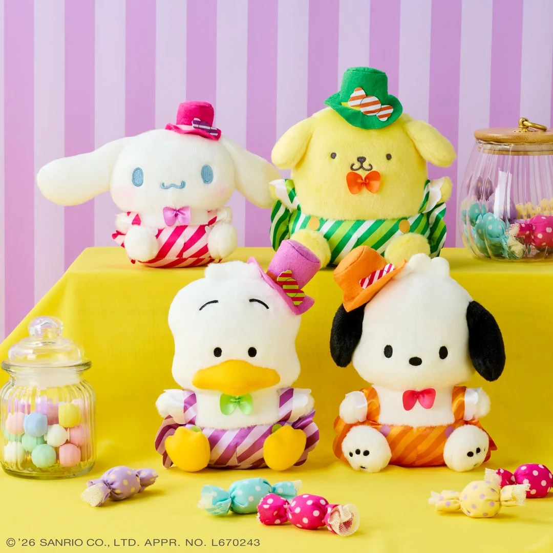 ぬいぐるみ シナモロール ポムポムプリン あひるのペックル ポチャッコ