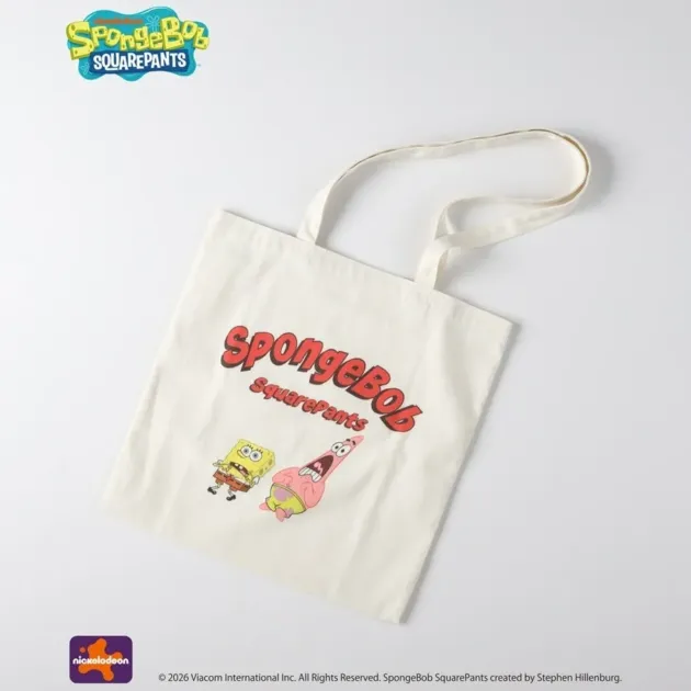 スポンジ・ボブ プリントトートバッグ