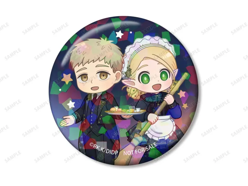 ちびキャラホログラム缶バッジ