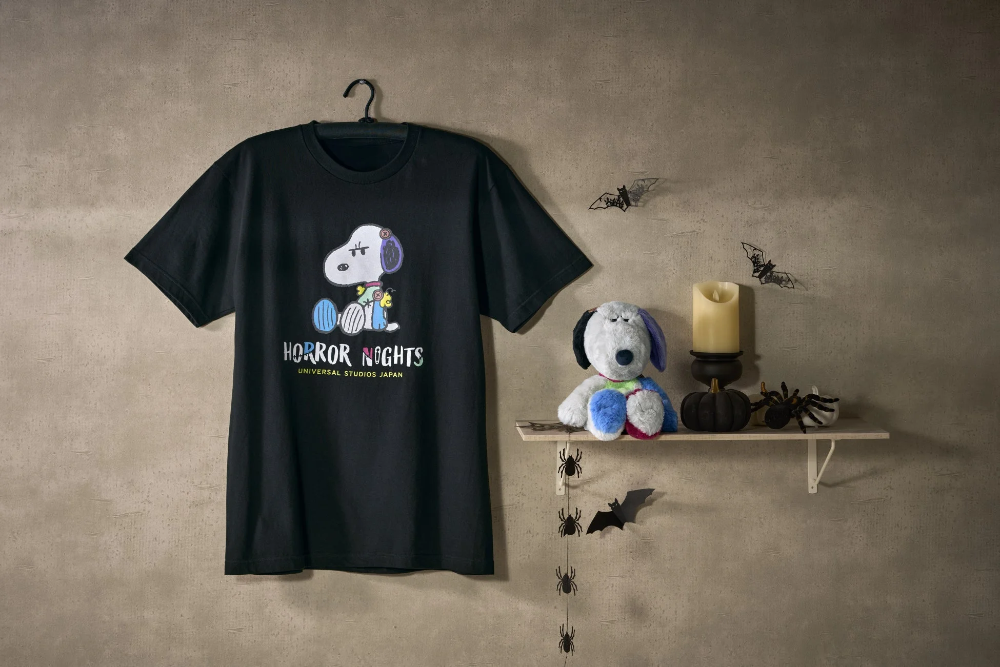 スヌーピーホラーナイトTシャツ
