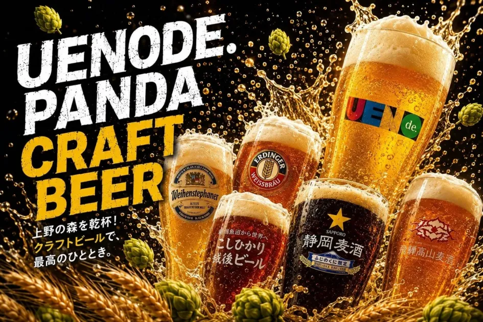 クラフトビールとフードのイメージ