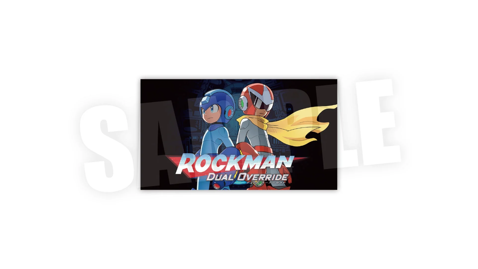 『ロックマン: デュアル オーバーライド』ステッカー