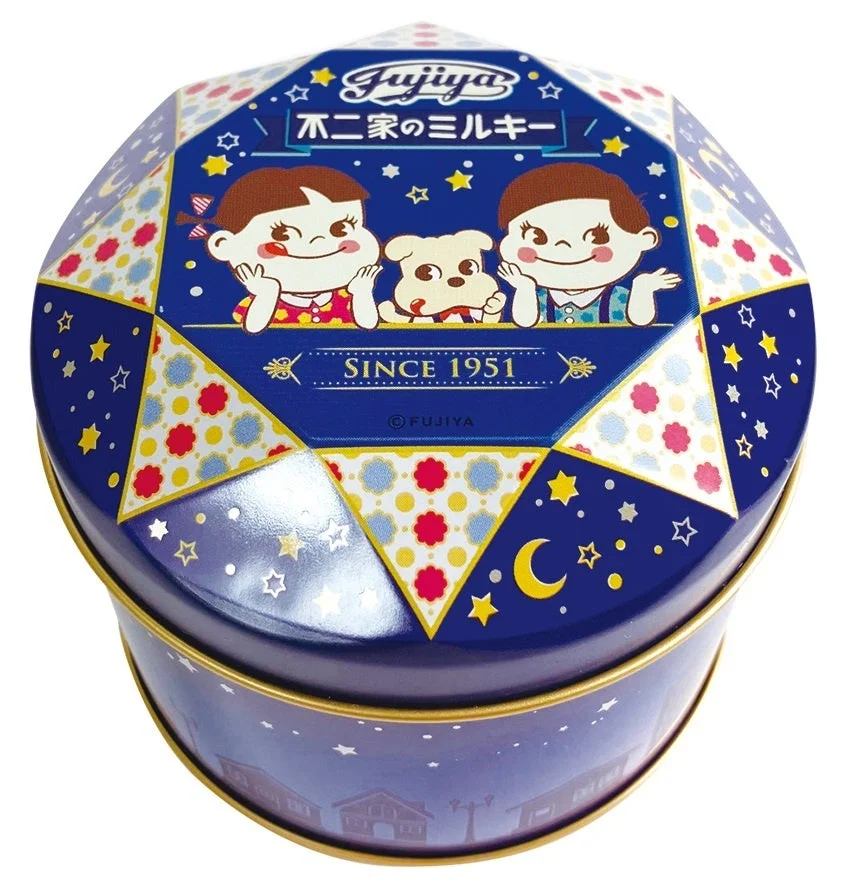 ミルキー缶(夜)