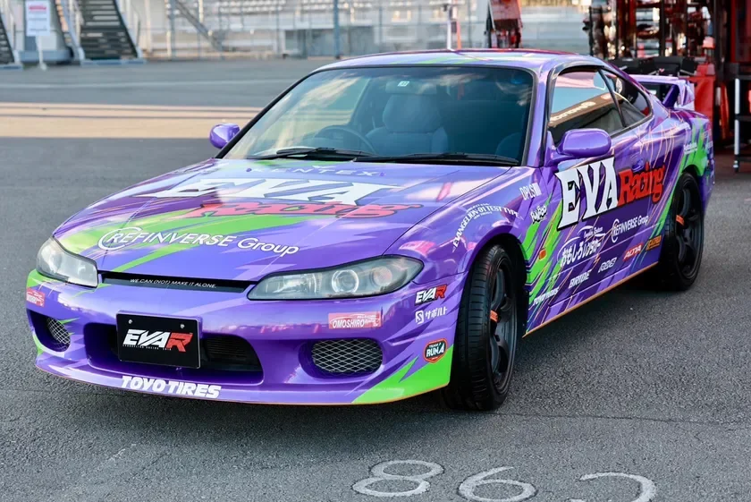 実車 エヴァRT初号機 日産シルビアS15