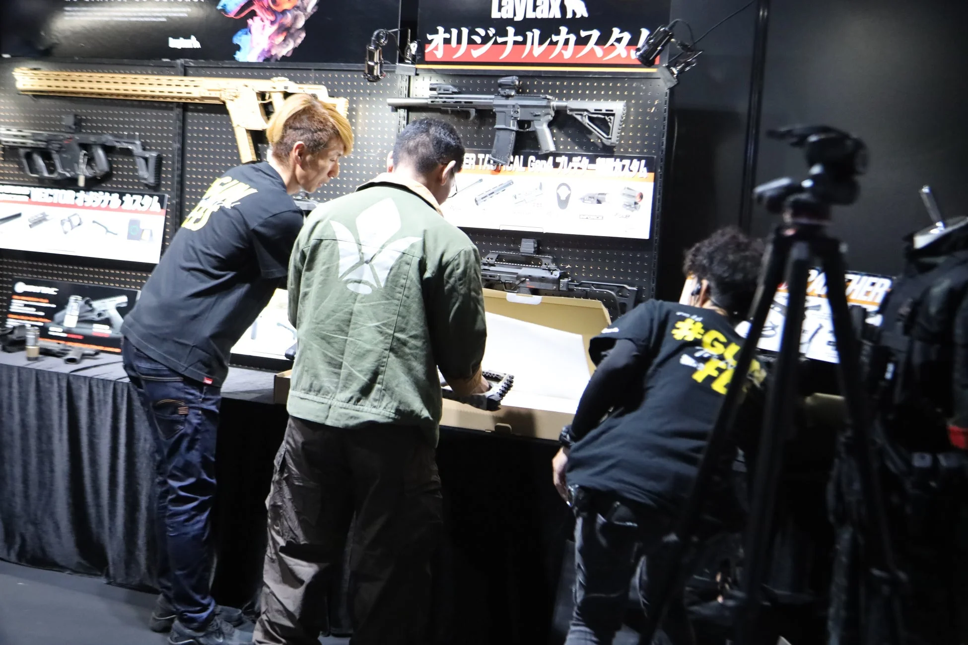 LayLaxの展示ブース