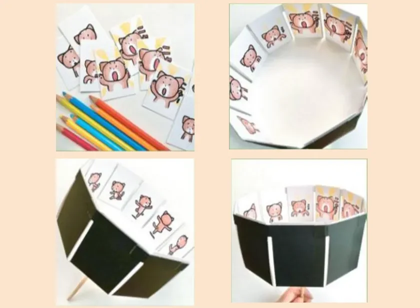 ゾートロープ制作ワークショップ