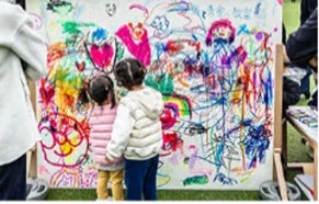 子供がアート鑑賞