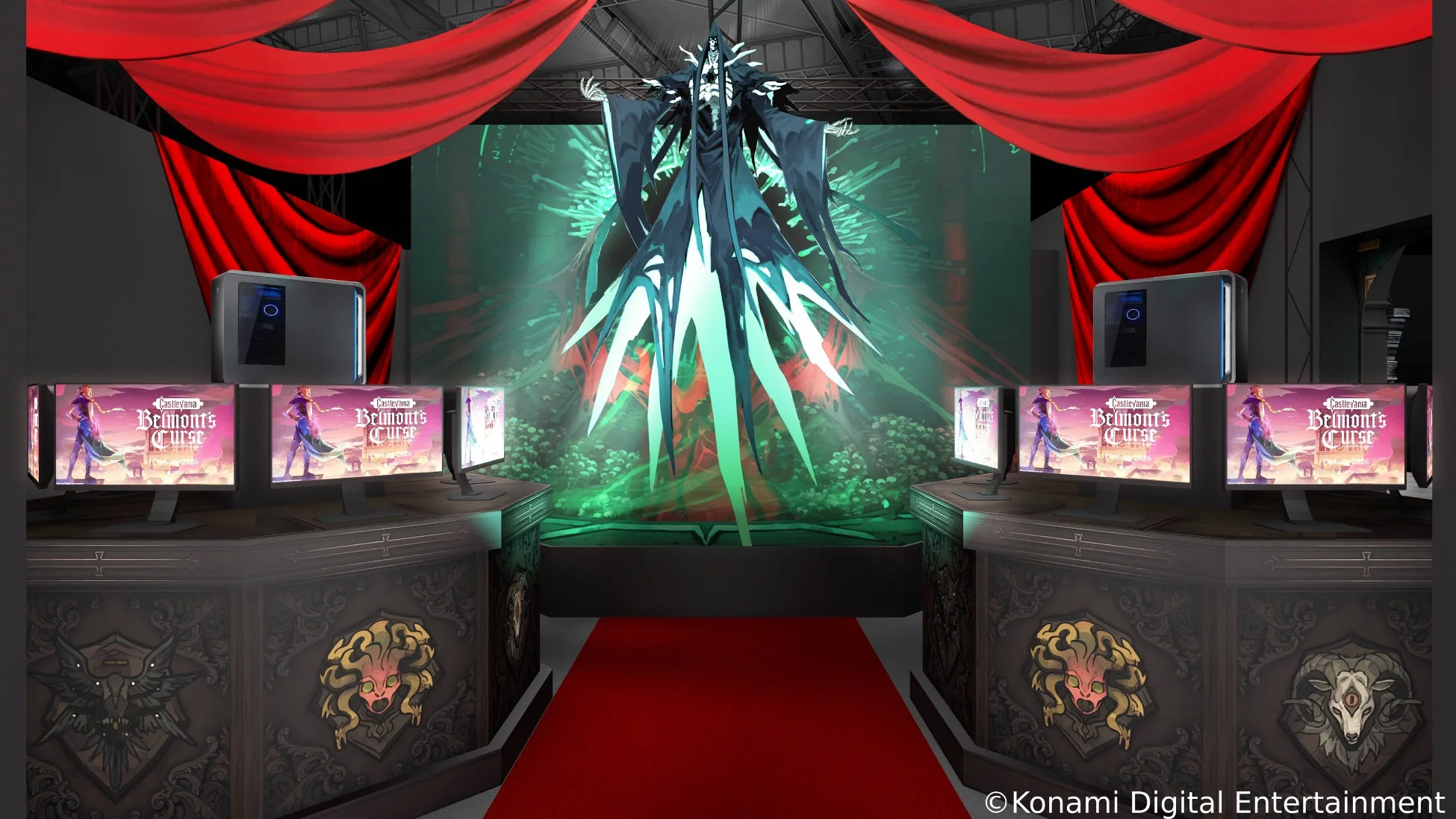 Castlevania Belmont's Curse 展示ブース