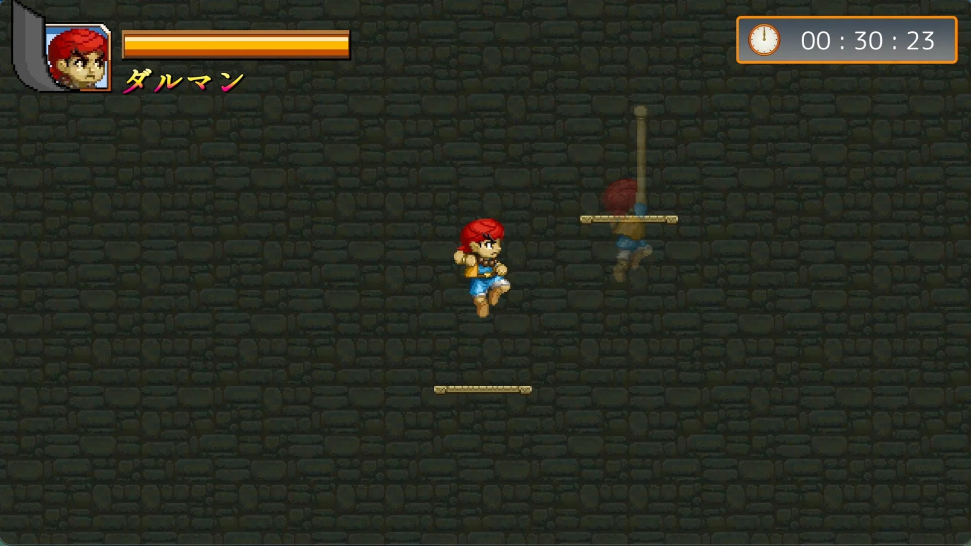 タイムアタックモードのゲーム画面