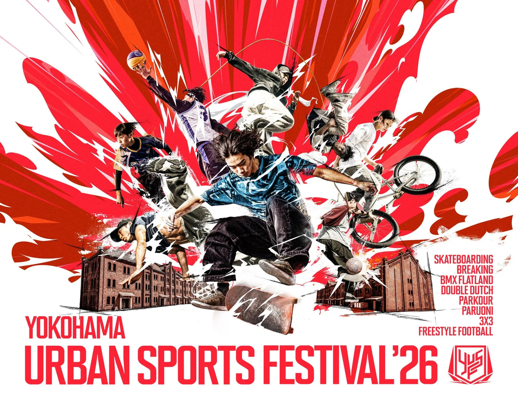 YOKOHAMA URBAN SPORTS FESTIVAL '26 ポスター